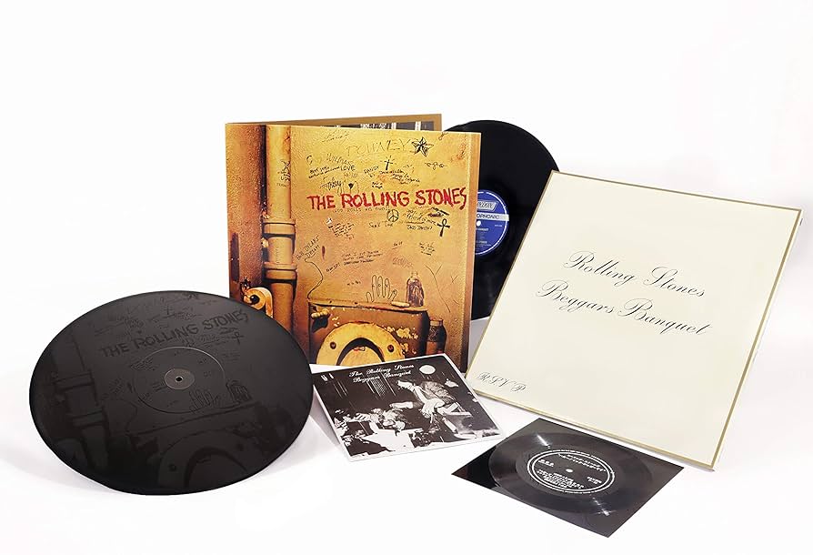 ROLLING STONES★Beggars Banquet UK Open D Beggars Banquet: Vinyl LP - The Rolling Stones